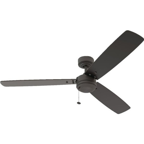 Seasons 52 In. 3-Blade Ceilin.g Fan (Matte Black)