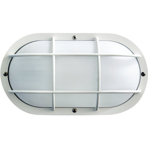 4.5 X 10.63 In 11 Watt Outdoor Led Wall Lantern (White)