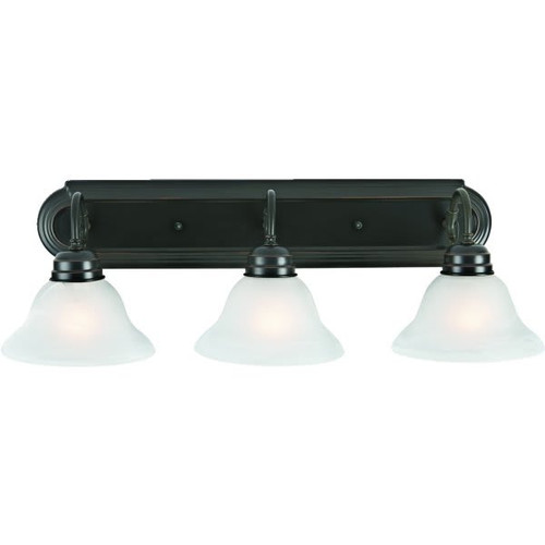 Design House Millbridge 24 In. 3-Light Bath Vanity Fixture Oil-Rubbed Bronze