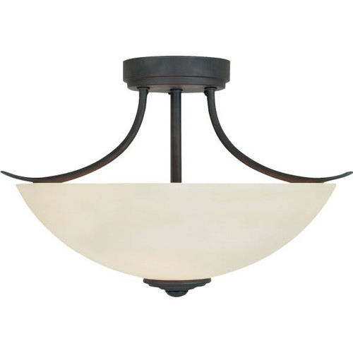 Incandescent Semi-Flush Mount Light