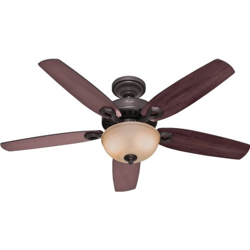 Hunter Builder 52 In. 5-Blade Ceiling Fan W/ Light (New Bronze Toffee)