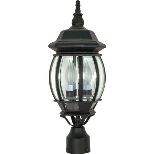 Nuvo Lighting Central Park 60w Lighting Post Cap (Black)