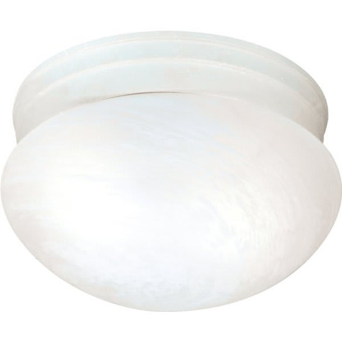 Satco Sf76/613 2-Light Incandescent Flush Mount Light