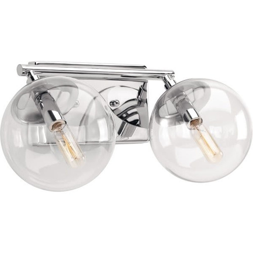 Progress Lighting Mod 15 In. 4-Light Incandescent Bath Vanity Fixture