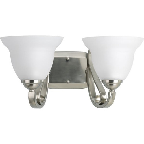 Progress Lighting Torino 16 In. 2-Light Incandescent Bath Vanity Fixture