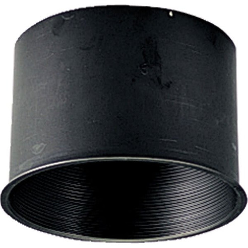 Progress Lighting Led Black Deep Groove Step Baffle