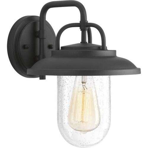 Progress Lighting Led Beaufort Black One-Light Small Wall Lantern