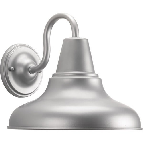 Progress Lighting Led District Metallic Gray One-Light Large Wall Lantern