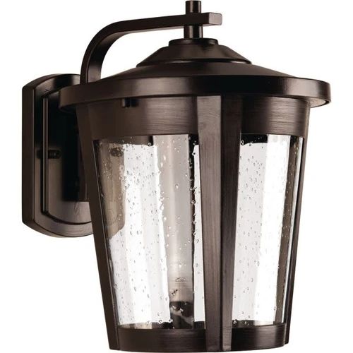 Progress Lighting Led East Haven 12" Antique Bronze One-Light Large Wall Lanter