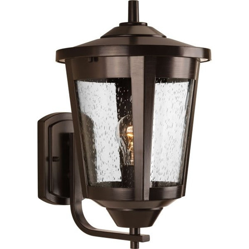 Progress Lighting East Haven 15-1/8" Antique Bronze One-Light Large Wall Lanter