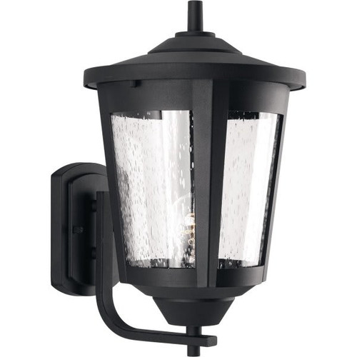 Progress Lighting Led East Haven 15-1/8" Black One-Light Large Wall Lantern