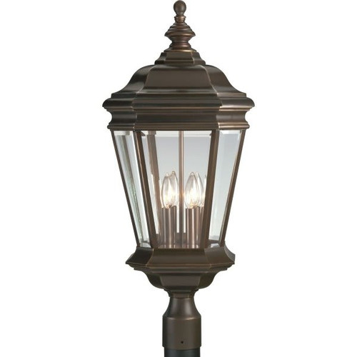 Progress Lighting Crawford 60w Lighting Post Cap (Bronze)