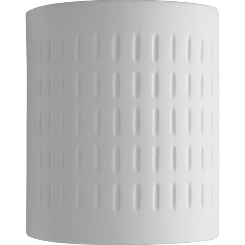 Progress Lighting Ceramic 8.25 In. 1-Light Incandescent Wall Sconce