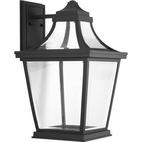 Progress Lighting Led Black One-Light Large Wall Lantern 10.75 X 17.75