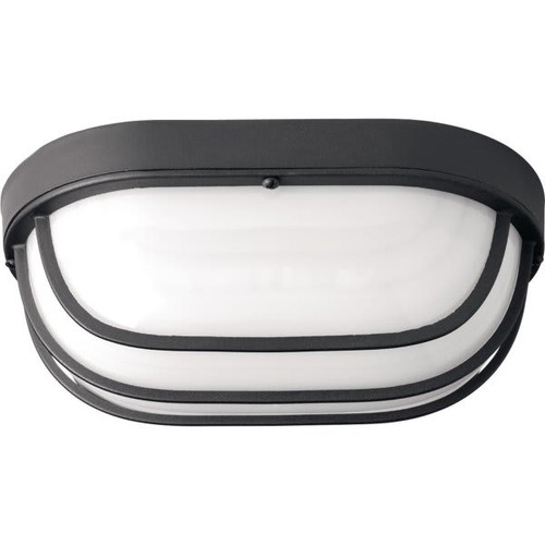 Progress Lighting Led Black One-Light Wall Bulkhead 10.5 X 6.375