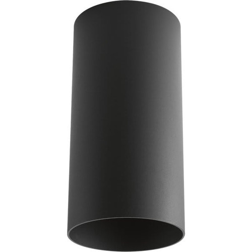 Progress Lighting Led Black One-Light Surface Mount Ceiling, Metal Finish 6 X 12