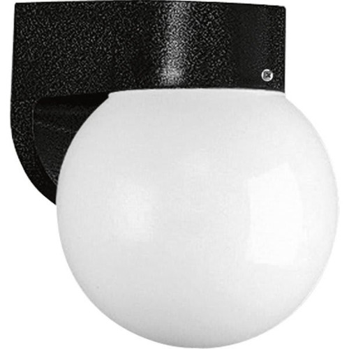 Progress Lighting Black One-Light Wall Bracket 6 X 7.75