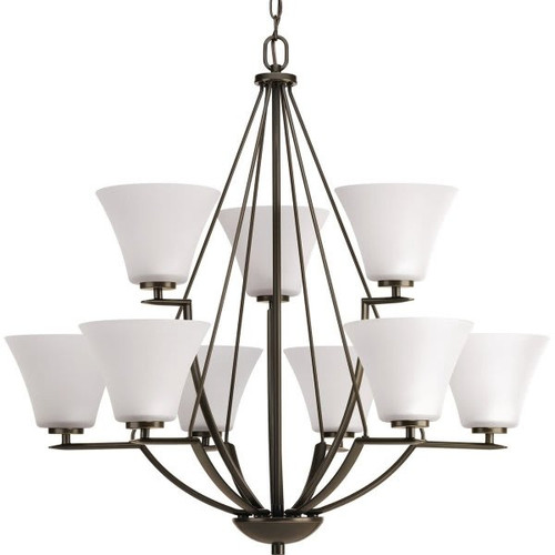 Progress Lighting Bravo 9-Light Chain Indoor Chandelier