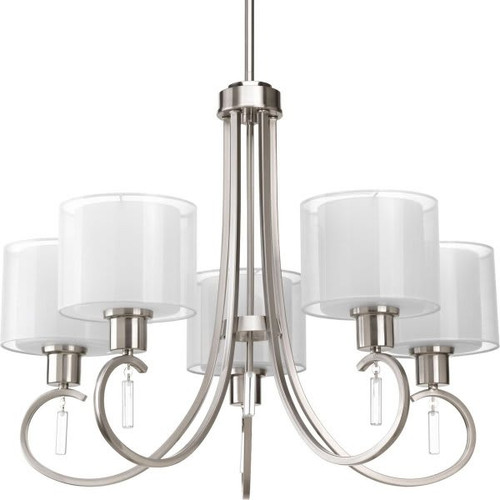 Progress Lighting Invite 5-Light Indoor Chandelier (Mylar)