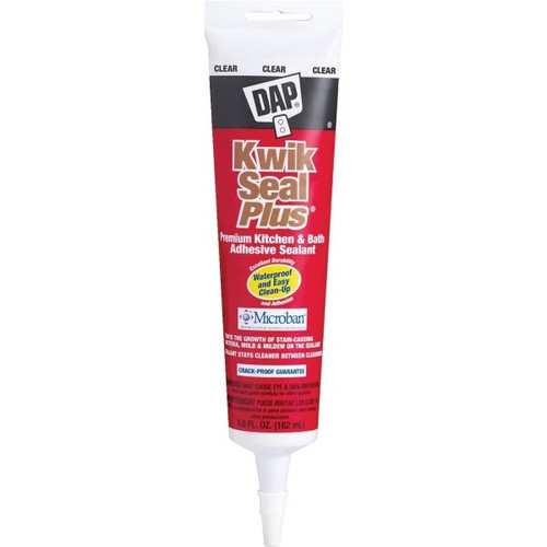Dap 5.5 Oz Kwik Seal Plus Caulk (Clear) (12-Count)