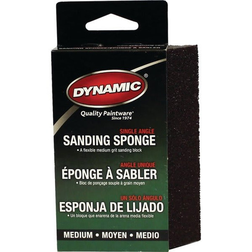 Dynamic Ag692615 Medium Single Angle Sanding Sponge, Package Of 24