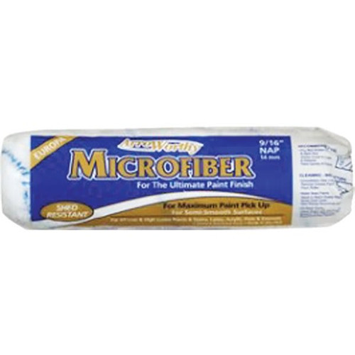 Arroworthy 9mfr4 9" Microfiber 9/16" Nap Roller Cover, Case Of 25