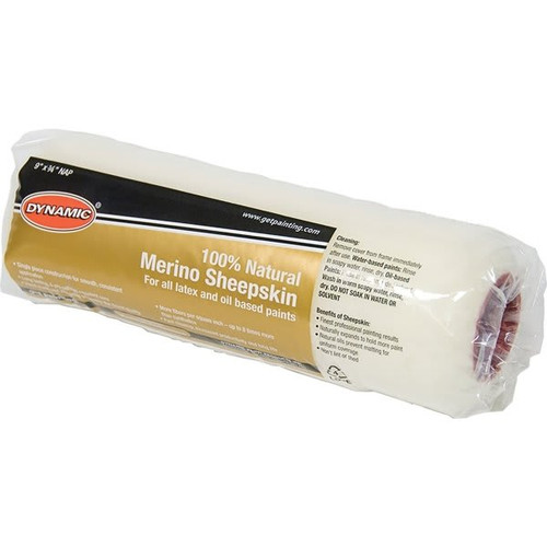 Dynamic Hb22096u 9" X 3/4" 100% Natural Merino Sheepskin Refill
