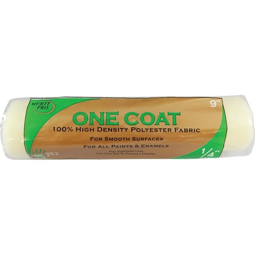 Merit Pro 00099 9" One Coat 1/4" Nap Roller Cover, Case Of 12