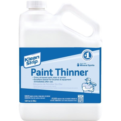 Klean-Strip Paint Thinner 1 Gallon - Plastic Container - C.a.r.b.