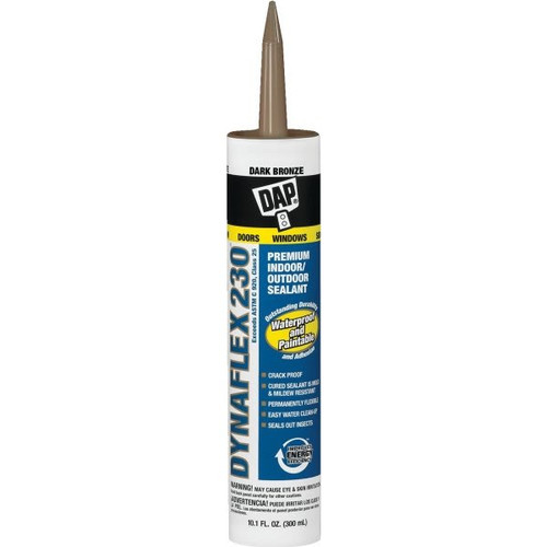 Dap 10 Oz Dynaflex 230 Premium Latex Sealant (Dark Bronze)