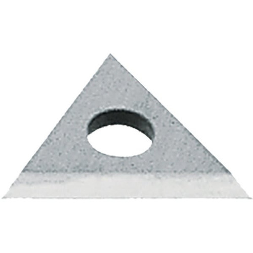 Warner Tool 828 1" Carbide Scraper Replacement Triangle Blade, Case Of 10