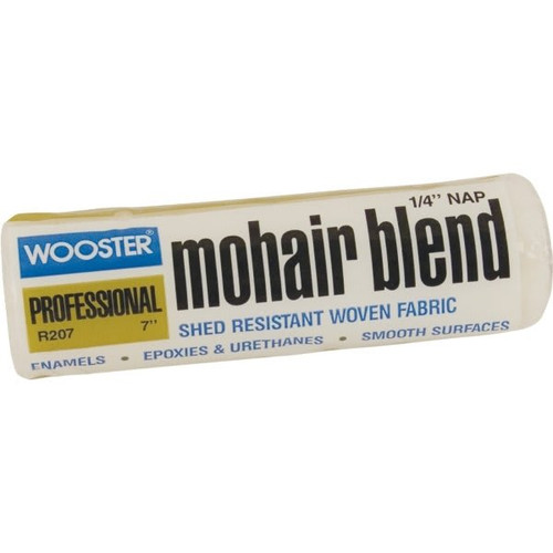 Wooster R207 7" Mohair Blend 1/4" Nap Roller Cover