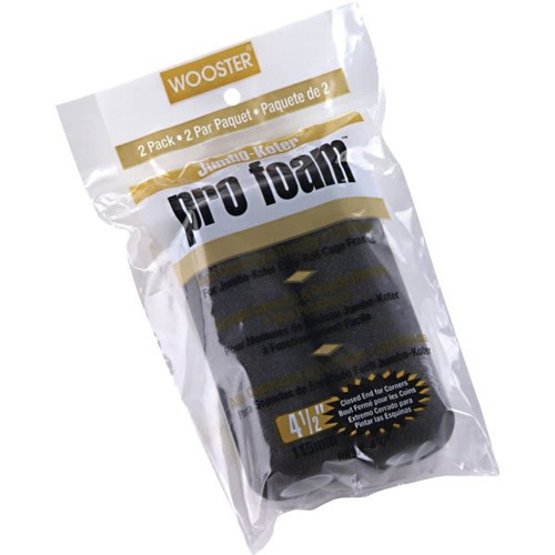 Wooster Rr308 4-1/2" Jumbo-Koter Pro Foam Mini Roller Cover, Package Of 2