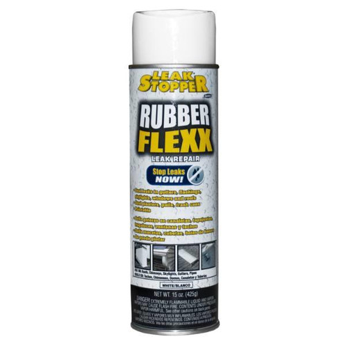 Leak Stopper Rubber Flexx Spray Sealant (White) (6-Case)