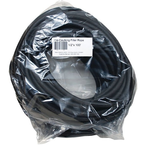 Sashco 30501 1/2" X 100' Coil Pre-Caulking Backer Rod