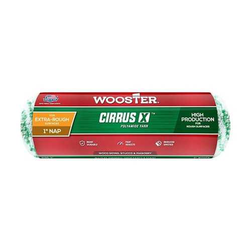 Wooster 9 Inch Cirrus X 1 Inch  Roller Cover