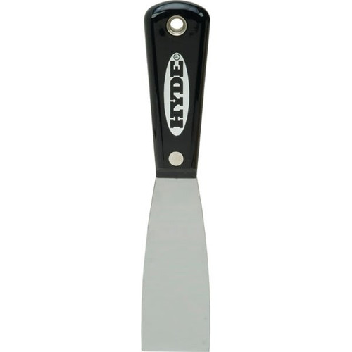Hyde 02100 1-1/2" Black And Silver Flex Putty Knife, Case Of 5