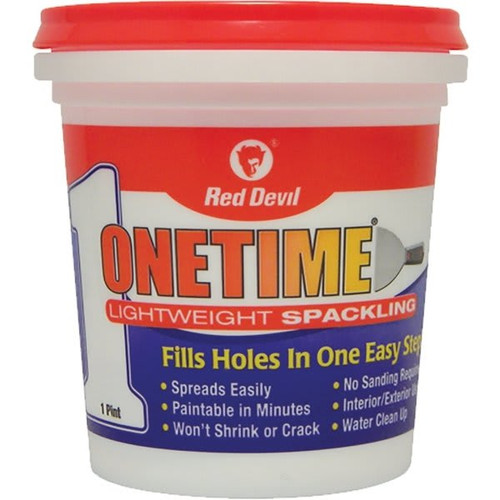 Red Devil 0548 Pt Onetime Spackling, Case Of 12