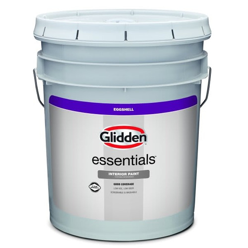 Glidden Essentials Interior Latex Paint Eggshell White 5g