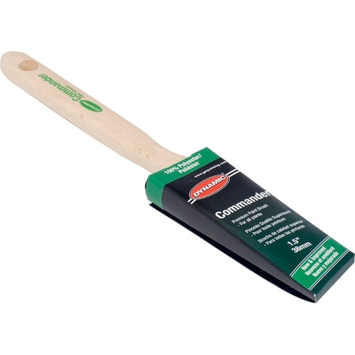 Dynamic 88004 1-1/2" 38mm Commander Angled Sash Polyester Brush
