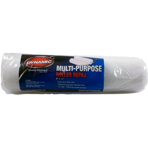 Dynamic 21421 9" Multi Purpose 1/4" Nap Roller Cover