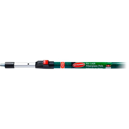 Dynamic Hz001972 6'-12' 1.8m-3.6m Pin Lock Fiberglass Extension Pole