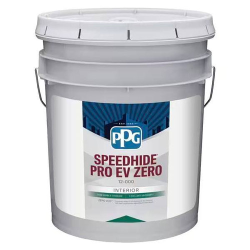 Ppg Architectural Finishes Speedhide Flat Interior Paint, Gray Stone