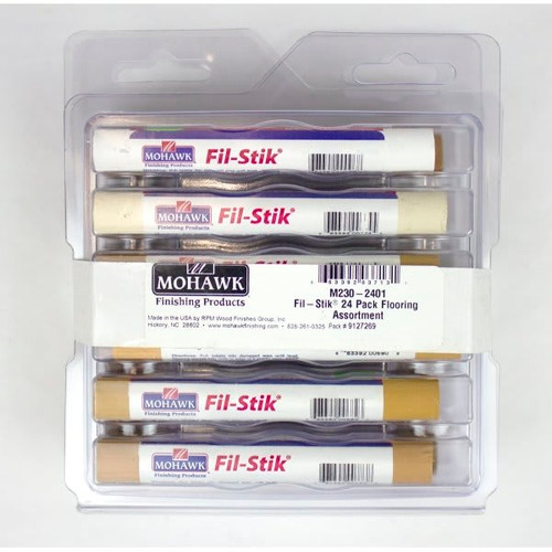 Mohawk Finishing Products Fil-Stik, Flooring Assortment, Package Of 24