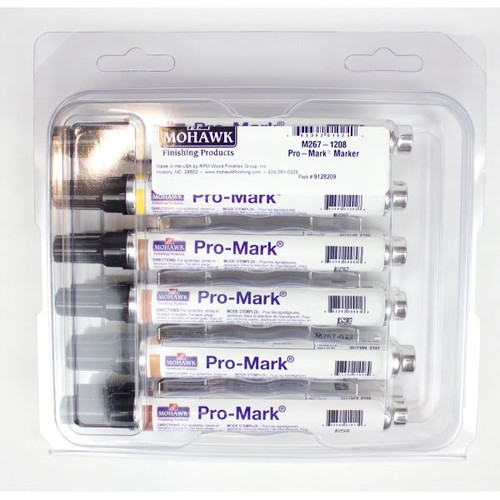 Mohawk Finishing Products Pro-Mark Markers, Assortment #4, Package Of 12