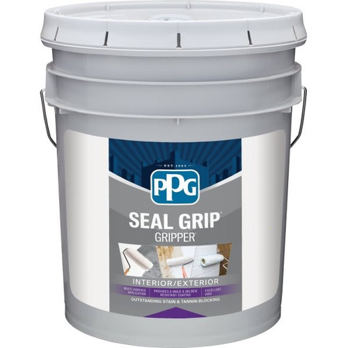 Ppg Architectural Finishes Seal Grip Universal Primer, Flat, White, 5 Gallon