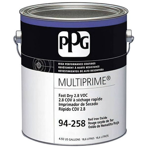 Ppg Architectural Finishes Multiprime Primer, Gray, 5 Gallon