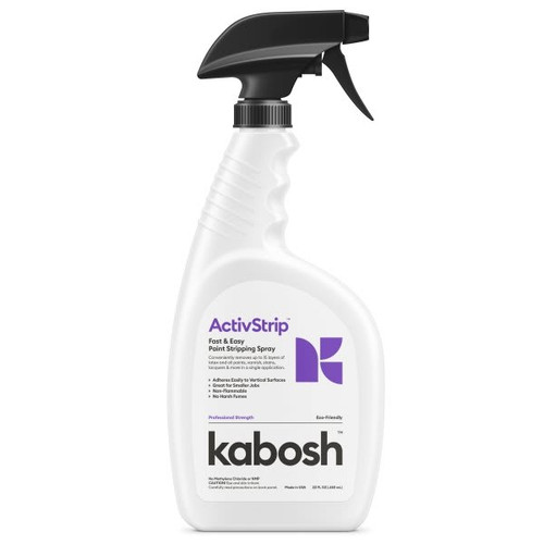 Kabosh Activstrip Paint Stripper, Spray, 22 Oz
