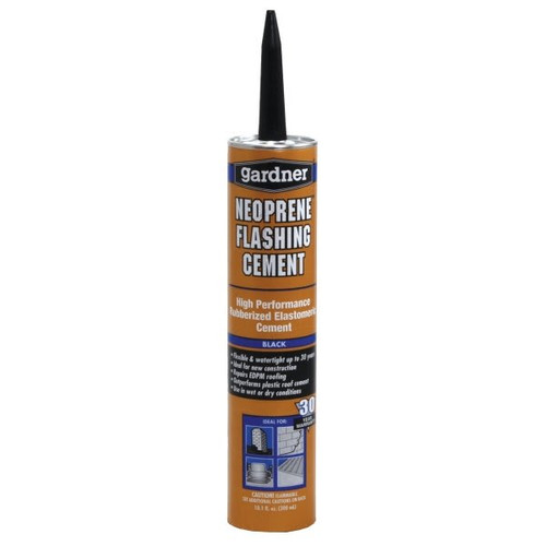 Gardner 10 Oz Neoprene Flashing Cement, Case Of 12
