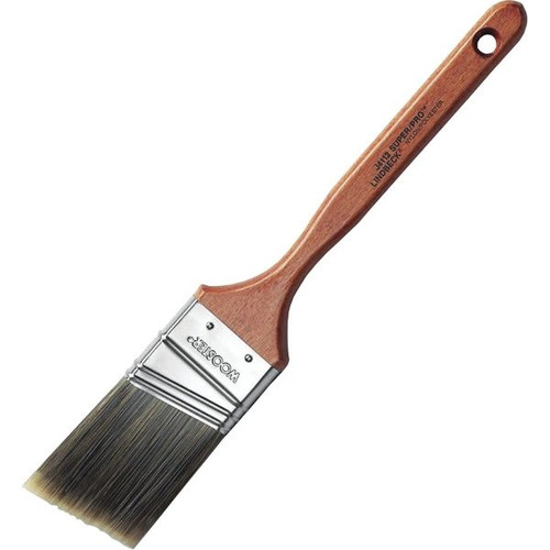 Wooster J4112 2-1/2" Super/PRO Lindbeck Angle Sash Brush, Package Of 6